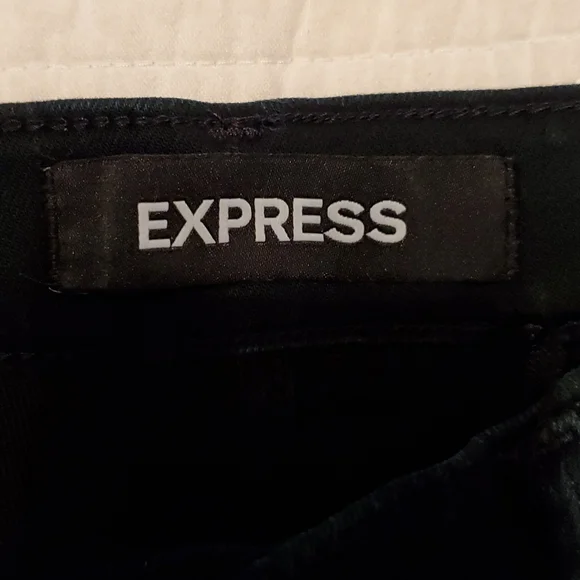 Express Dark Wash Skinny Jeans,  Size 2R, Jeans - Picture 11 of 14